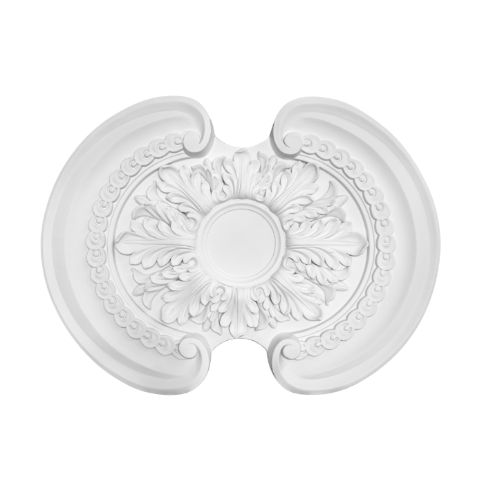 Loftsrosette Rokoko T058S: 1527 x 1161 mm