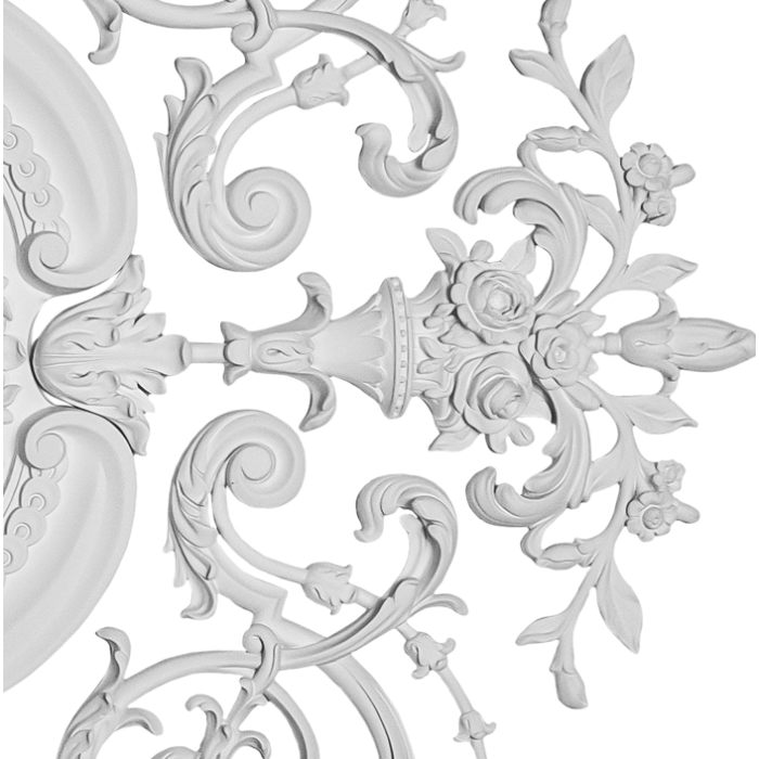 Loftsrosette Rokoko T058S: 1527 x 1161 mm