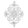 Loftsrosette Rokoko T058S: 1527 x 1161 mm