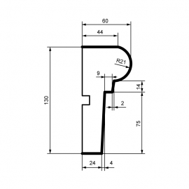 Fasadlist MC117