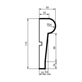 Fasadlist MC132