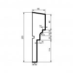 Fasadlist MC143