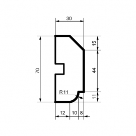 Fasadlist MC148