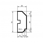 Fasadlist MC148