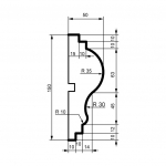 Fasadlist MC163