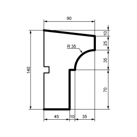 Fasadlist DC112