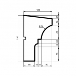 Fasadlist DC118