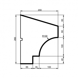 Fasadlist DC119